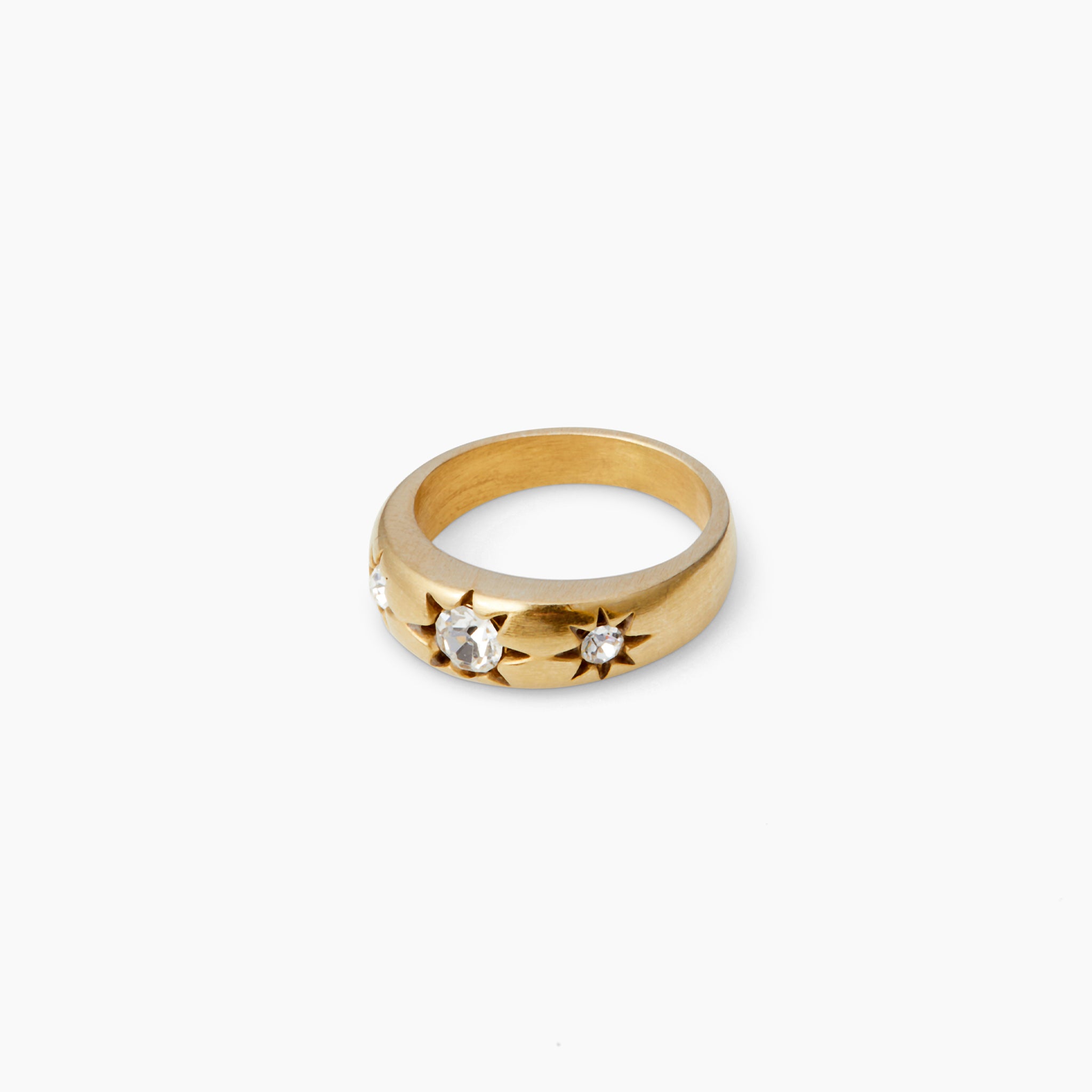 Harmonia Stern Ring Gold